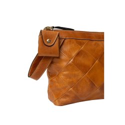 RE:Designed Project 17 - Stor Clutch - Farve Burned Tan/Guld