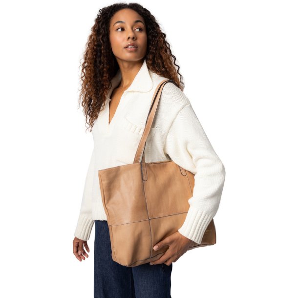 RE:Designed Project 19 - Skulder Taske - Farve Taupe