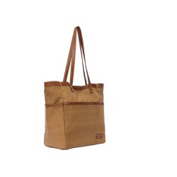 RE:Designed Project 21 - Skulder Taske - Farve Valnd/Guld. - SPAR 40%