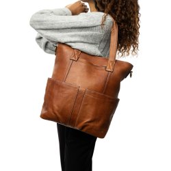 RE:Designed Project 25 - Skulder Taske i Lder Fv. Valnd