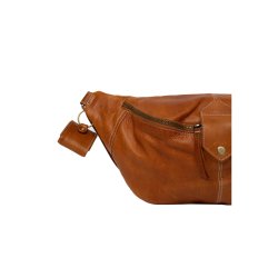 RE:Designed Project 95 - Lder Bumbag - Farve Burned Tan