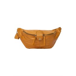 RE:Designed Project 95 - L�der Bumbag - Farve Retro Yellow