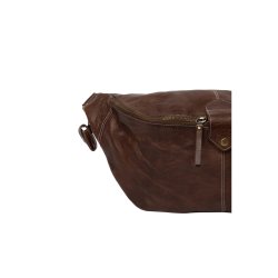 RE:Designed Project 96 - Stor Lder Bumbag - Farve Woodsmoke