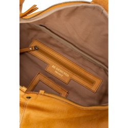 RE:Designed Project 96 - Stor L�der Bumbag - Farve Retro Yellow
