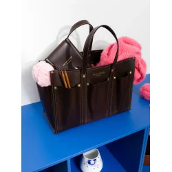 RE:Designed Project 132 - Stor Projekttaske - Farve Dark Brown