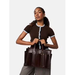 RE:Designed Project 132 - Stor Projekttaske - Farve Dark Brown