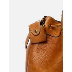 RE:Designed Project 20 - Bucket Bag - Farve Burned Tan/Guld