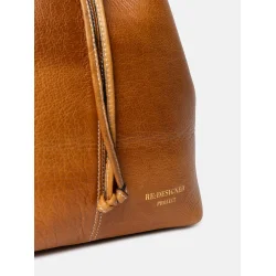 RE:Designed Project 20 - Bucket Bag - Farve Burned Tan/Guld