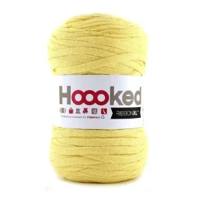 Hoooked Ribbon XL rulle ca 100m Lys Gul