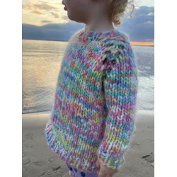 Lunafreyja Design - Raunas Sweater Junior - Enkeltopskrift