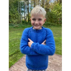 Lunafreyja Design - Raunas Sweater Junior - Enkeltopskrift
