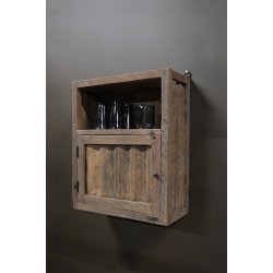 Maskulint v�gskab 1 Stk Brun