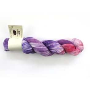 Silky Cashmere Fingering Handpainted Fv. 04 Fuchsia