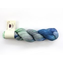 Silky Cashmere Fingering Handpainted Fv. 07 Lagoon