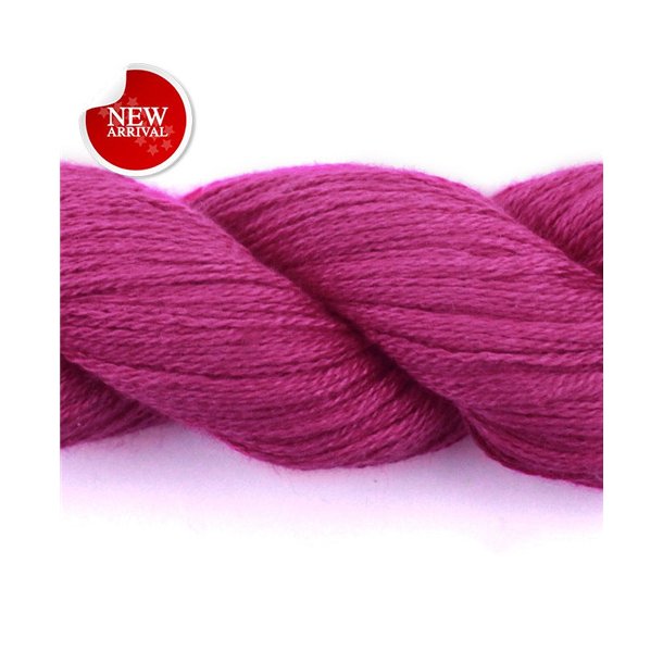 Silky Cashmere Fingering Fv. 23 Fuchsia