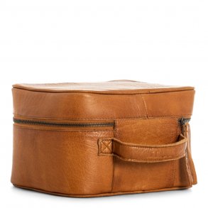 Muud - Shadow - Hndlavet Sakse/Strikke Taske. Farve Whisky