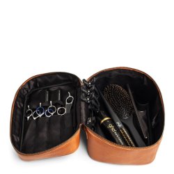 Muud - Shadow - Hndlavet Sakse/Strikke Taske. Farve Whisky