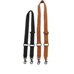 Muud  - Skulderstrop lang fv. Sort