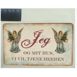 Metal Skilt - 