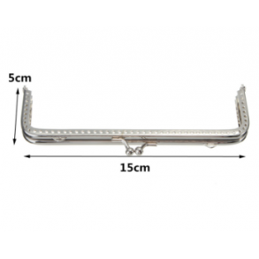 Taskebjle firkantet stor 15 x 5cm. No:44
