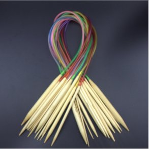 Rundpinde 100 cm. - K�mpe s�t med 18 stk