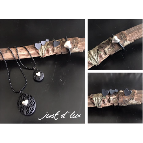 Earring - Just d´lux.  Hearts