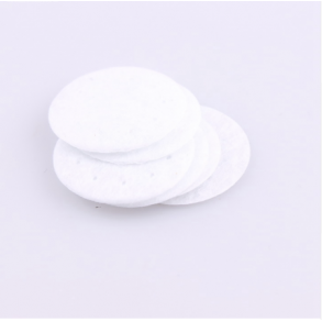 Runde filt accessories Hvide. 100 stk - 40mm.