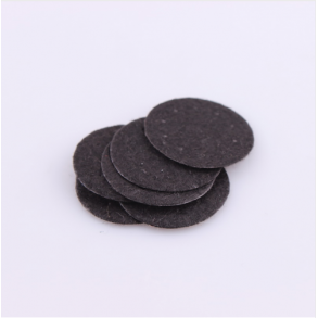 Runde filt accessories. 100 stk sorte - 40mm.