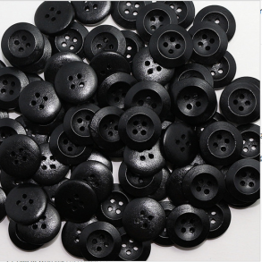 Sort trknap 25mm (no431)