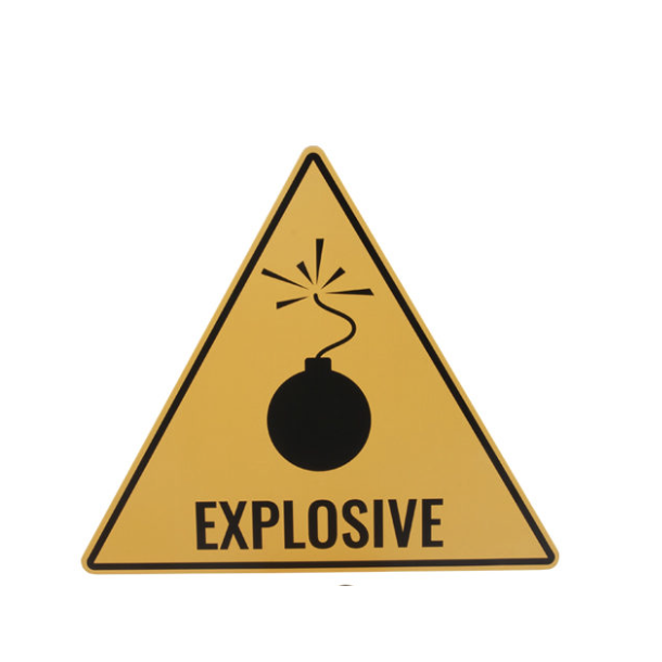 Barskilt Emalje - "Explosive" - 35&nbsp;cm (B138)