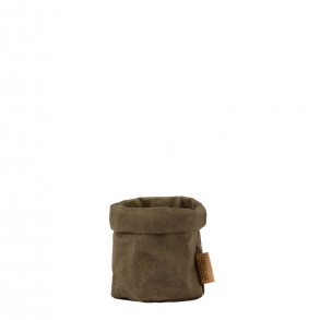 Uashmama Paper Bag. Str Piccolo Fv. Oliven