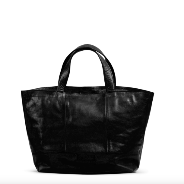 Muud - Hiba - Hndlavet Mini-Shopper Farve Sort