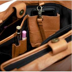 Muud - Hiba - Hndlavet Mini-Shopper Farve Whisky