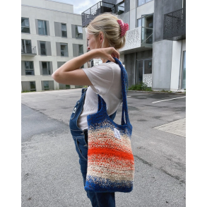 PetiteKnit - Technicolor Tote Bag - Enkeltopskrift