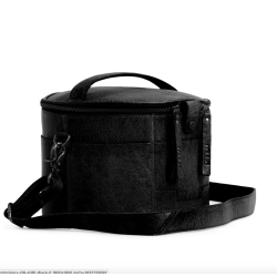 Muud - Enturn - Hndlavet Strikke Ldertaske Farve Sort