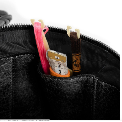 Muud - Enturn - Hndlavet Strikke Ldertaske Farve Sort