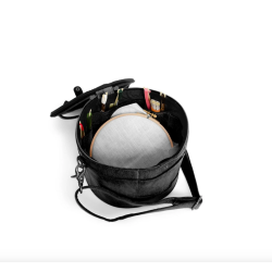 Muud - Enturn - Hndlavet Strikke Ldertaske Farve Sort