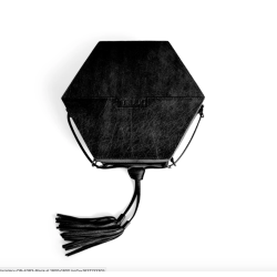 Muud - Evita - Hndlavet Lder Opbevaringsboks Med Lg Farve Sort