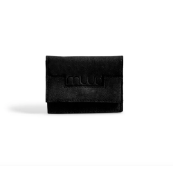 Muud - Elvia _ Hndlavet Lderpung Til Nle Fv. Sort