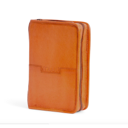 Muud - Effi _ Ldertaske til Broderisten Farve Whisky