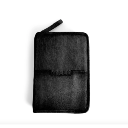 Muud - Effi _ Ldertaske til Broderisten Farve Sort