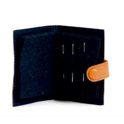 Muud - Edy - Hndlavet Lderpung Til Spidse Nle Fv. Whisky