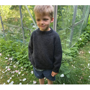 Petiteknit - Hanstholm Sweater Junior - Enkeltopskrift
