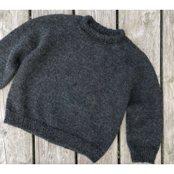 Petiteknit - Hanstholm Sweater Junior - Enkeltopskrift