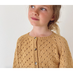 Petiteknit - Annas Sommercardigan Junior - Enkeltopskrift