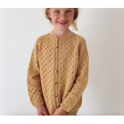 Petiteknit - Annas Sommercardigan Junior - Enkeltopskrift