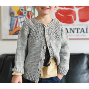 Petiteknit - Ankers Jakke - Enkeltopskrift