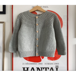 Petiteknit - Ankers Jakke - Enkeltopskrift