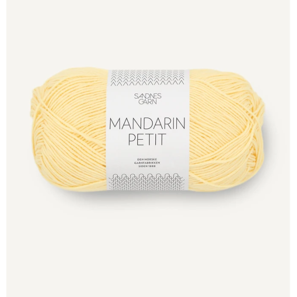 Sandnes - Mandarin Petit Fv. 2102 Gul