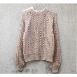 Knitting For Olive - Vaffelsweater - Enkeltopskrift